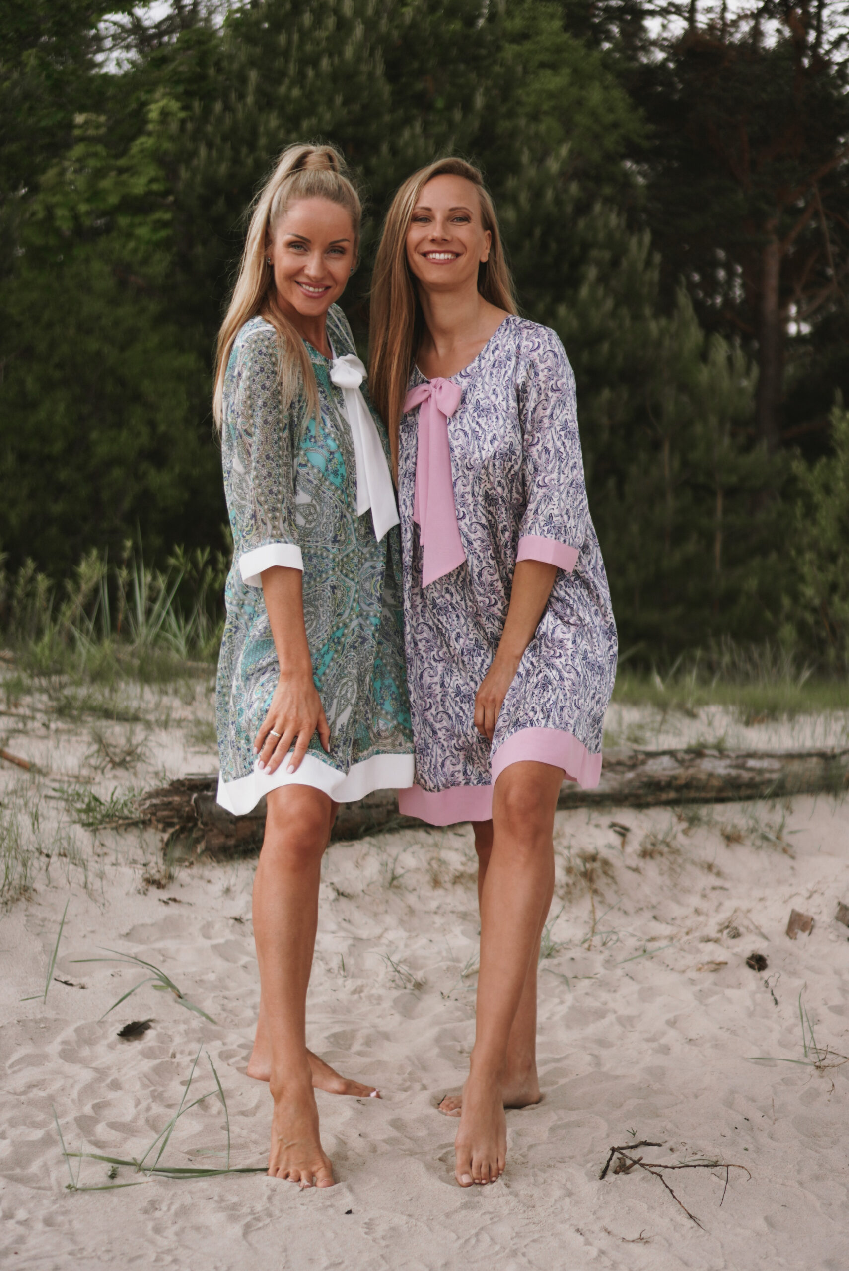 Ribbon Front Lilac Dress 5